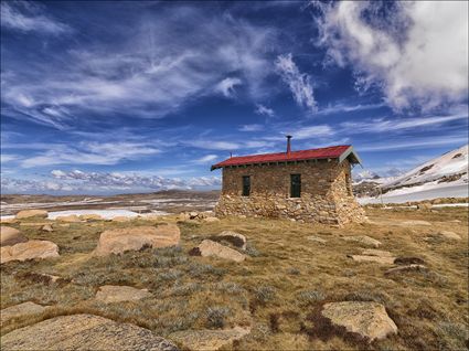 Seamans Hut - Kosciuszko NP - NSW SQ (PBH4 00 10542)